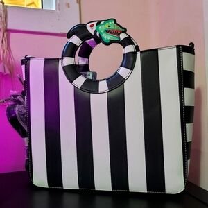 Beetlejuice Loungefly Crossbody Purse